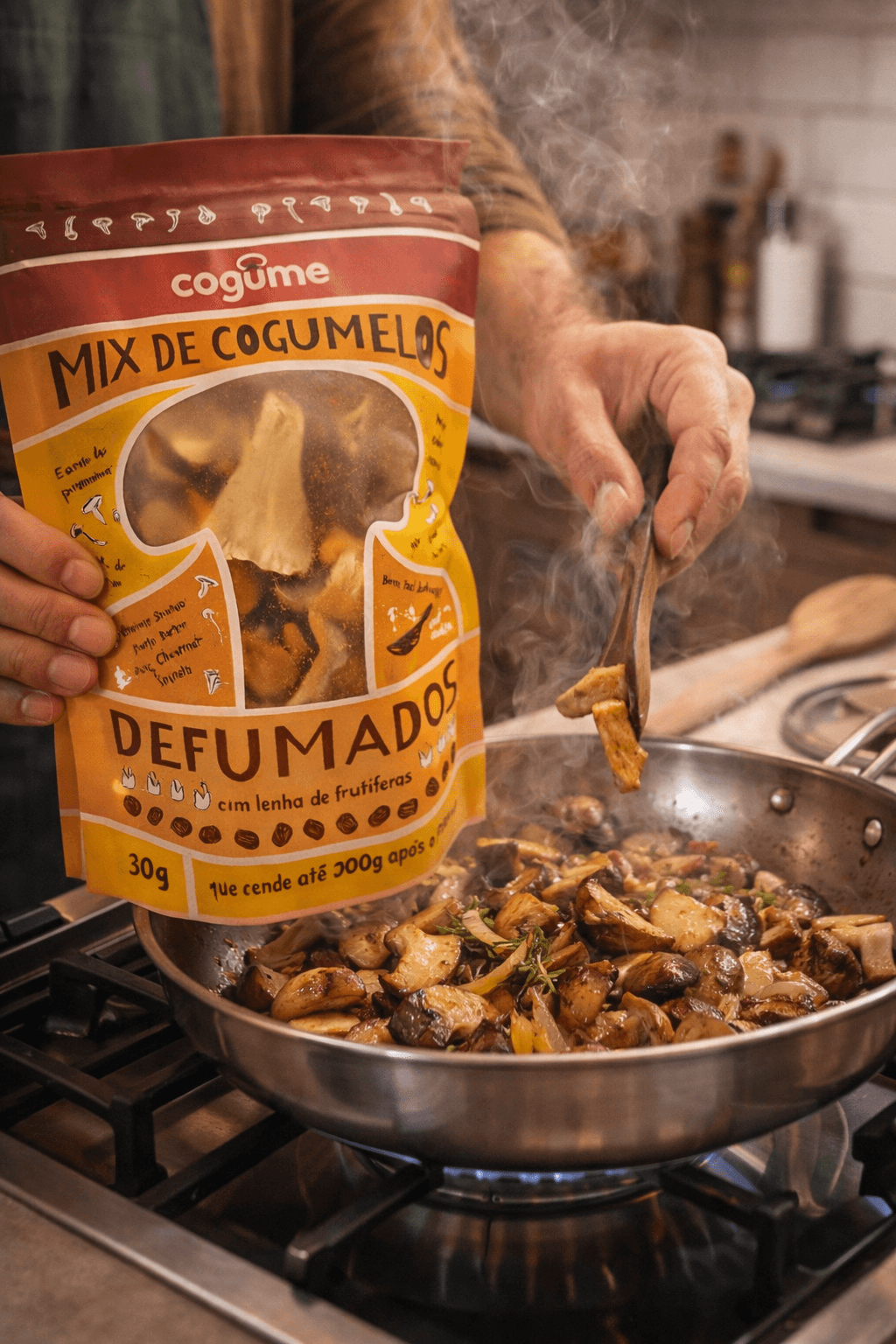 Imagem de um kit de cogumelo